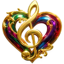 4Piano heart clef mark